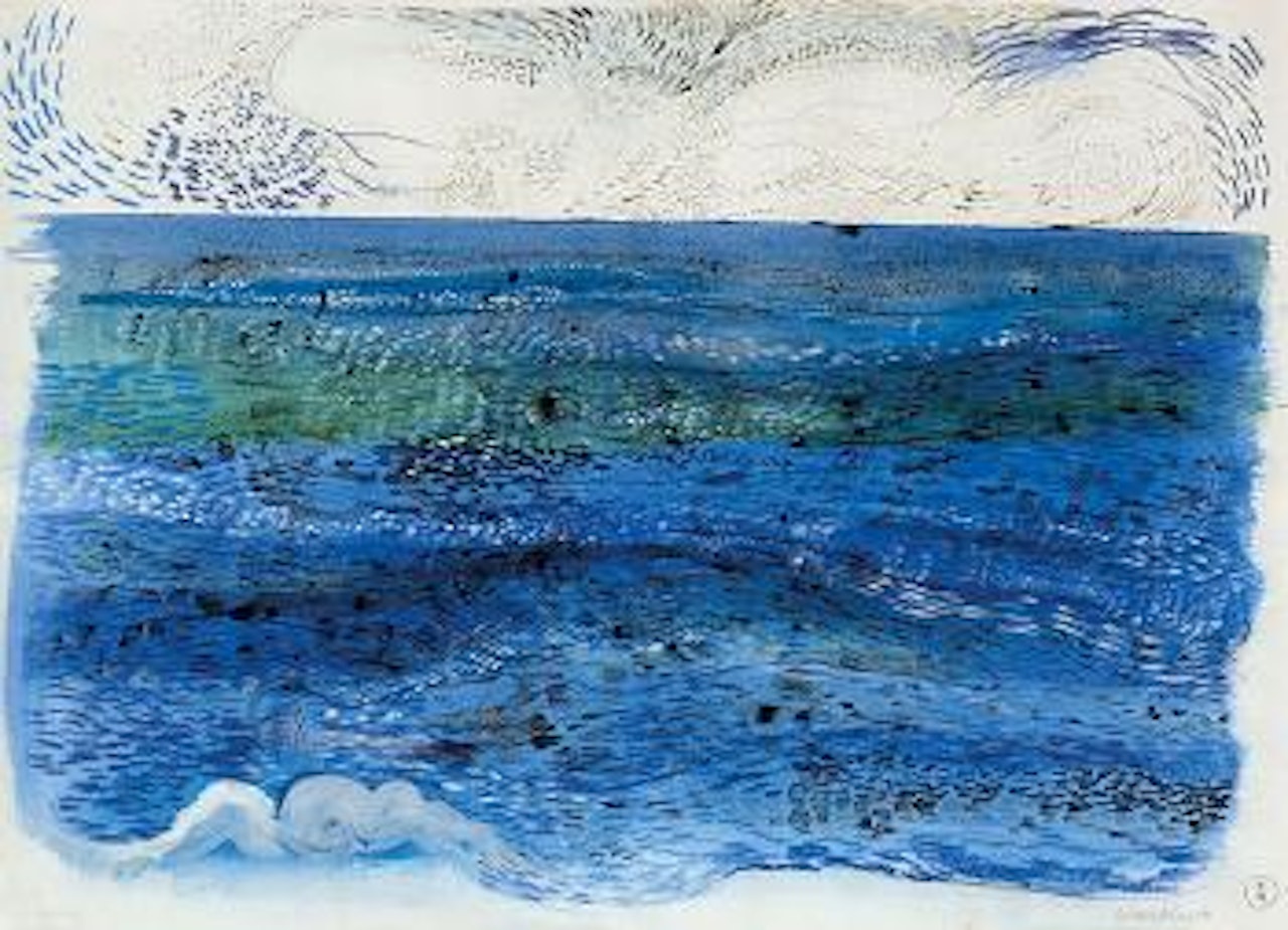 The Waves, Port Vila by Brett Whiteley