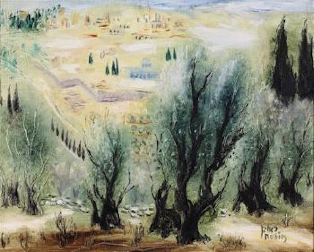 Jerusalem by Reuven Rubin