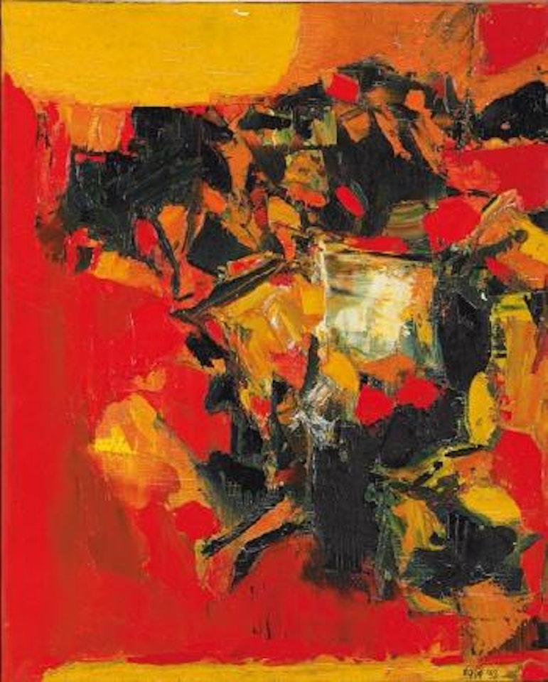 Hut by Sayed Haider Raza