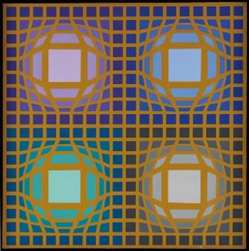 Arc-Or by Victor Vasarely