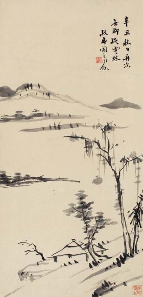 Landscape by Weng Tonghe