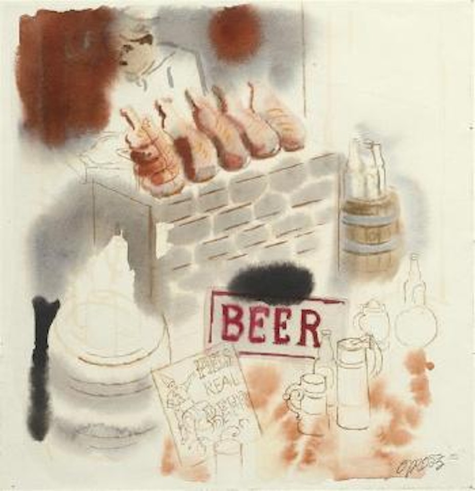 Hotel Cambridge by George Grosz