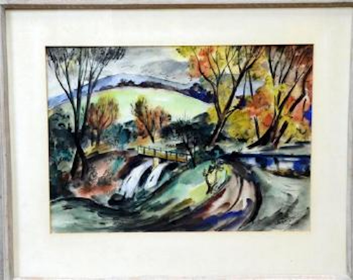 The mountain stream by Norah McGuinness
