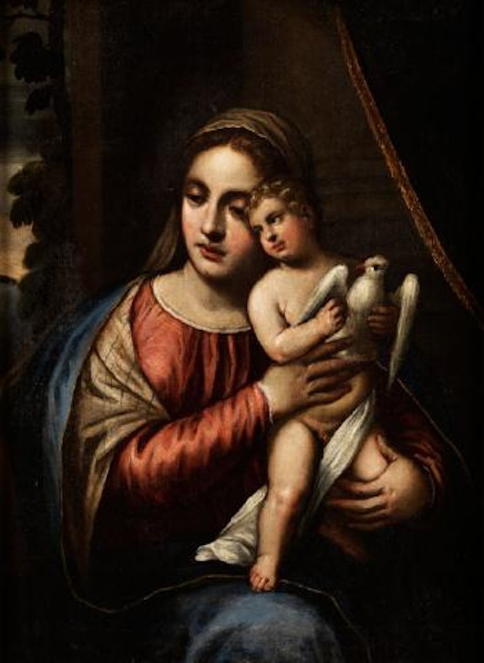 Maria mit dem Kind by Paolo Veronese