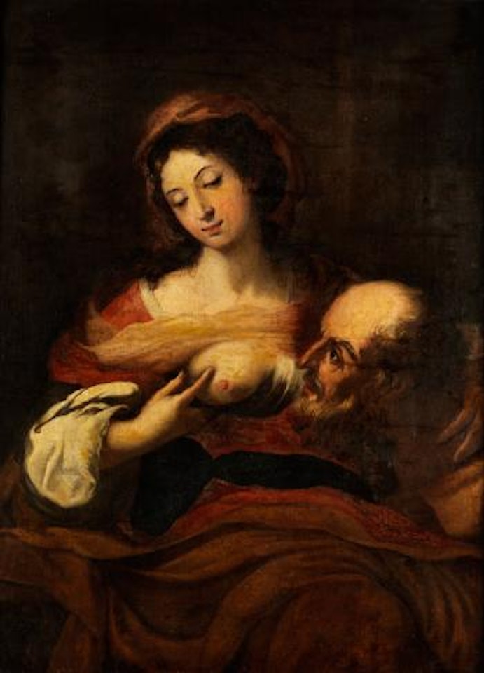 Caritas Romana by Italian School