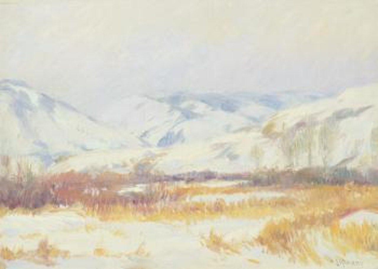 Winter in Crow Country by Joseph Henry Sharp