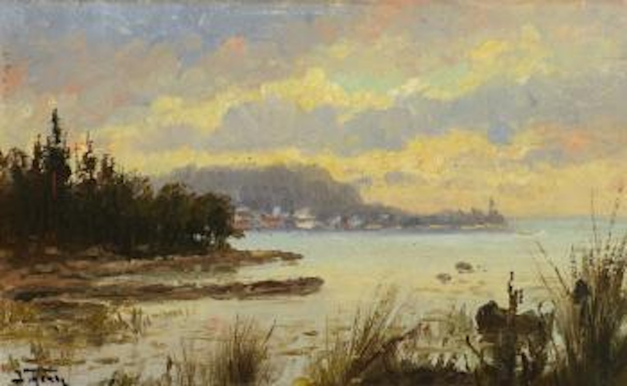 Morning on the Lake by John Fery