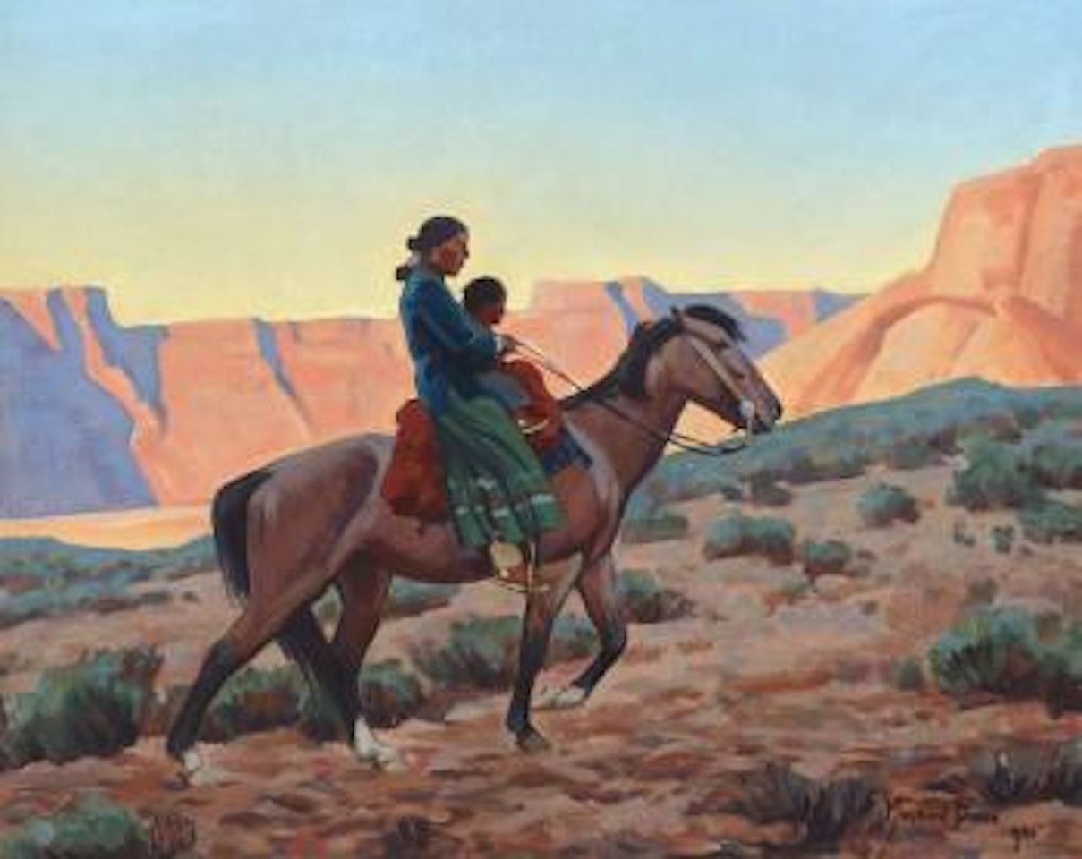 Navajo Mother by Maynard Dixon
