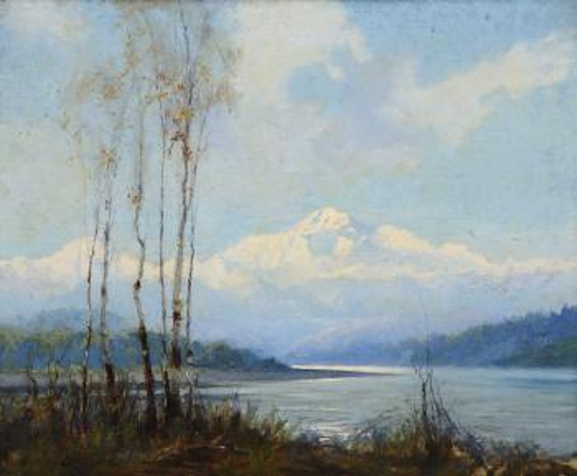 Mt. McKinley from the Susitna River by Sydney Mortimer Laurence