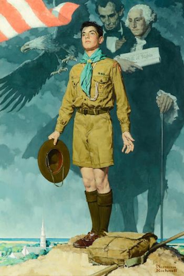 A Scout is Loyal by Norman Rockwell