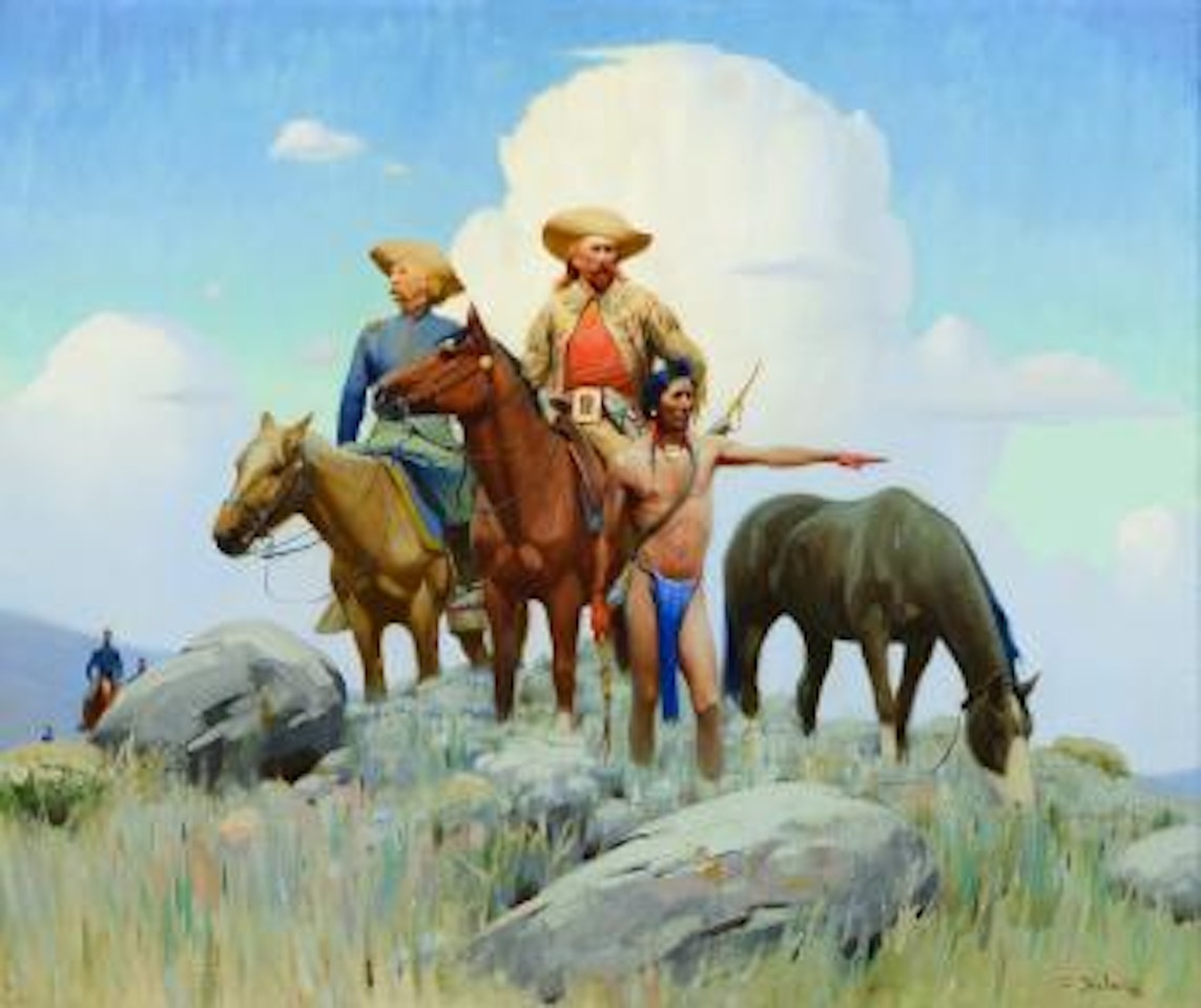 The Trail Ahead by Gerard Curtis Delano