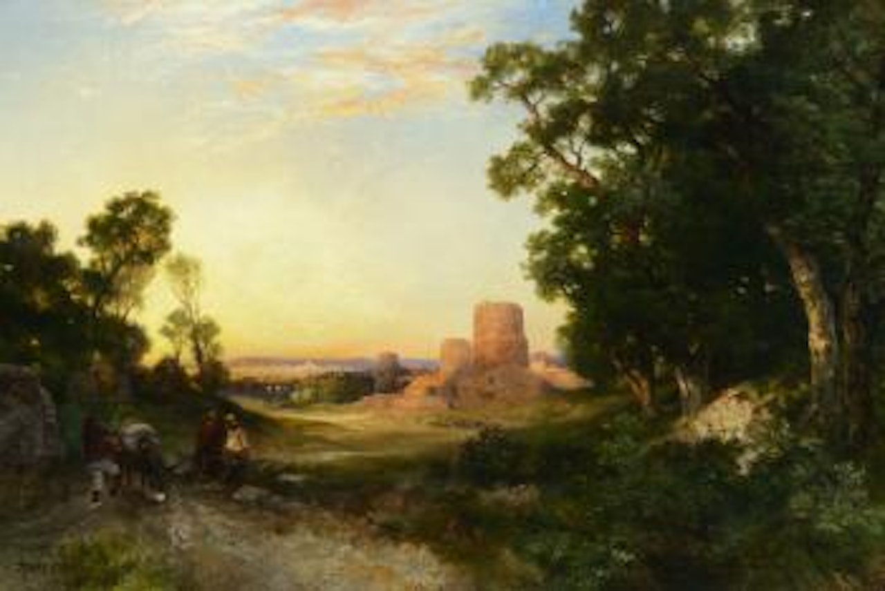 Tula, The Ancient Capital of Mexico by Thomas Moran