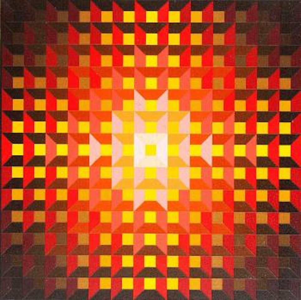 Struture ambigúe quadri by Jean-Pierre Yvaral