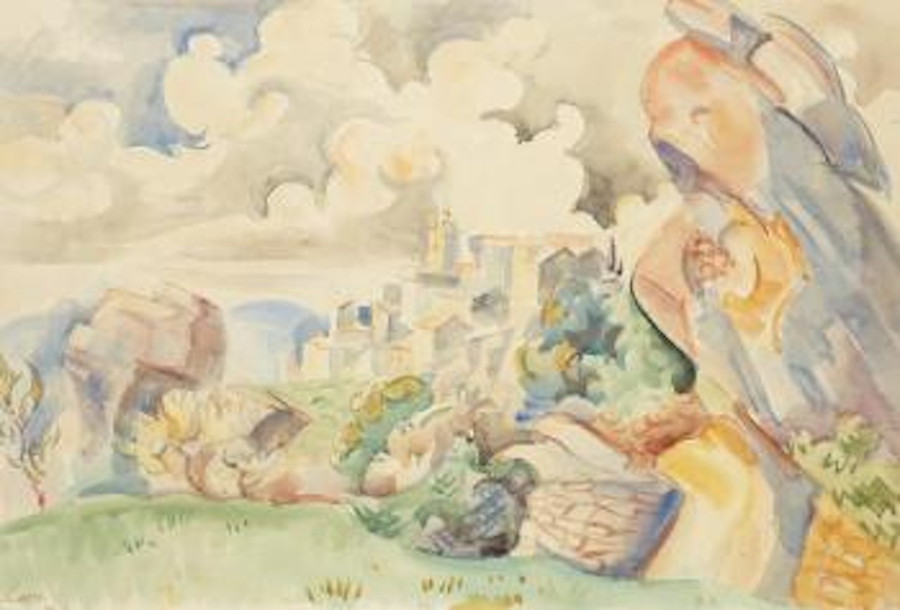 Village de Gordes by André Lhote