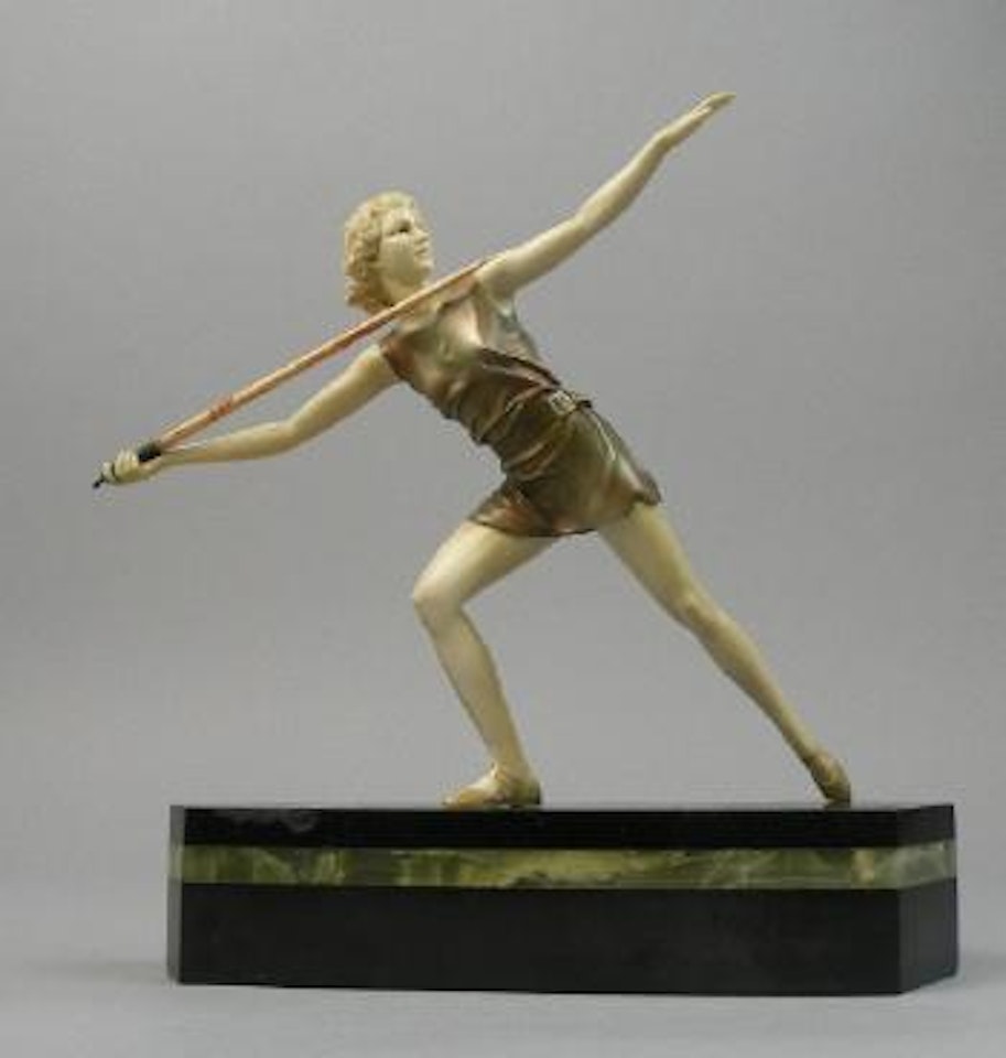 Javelin thrower by Ferdinand Preiss
