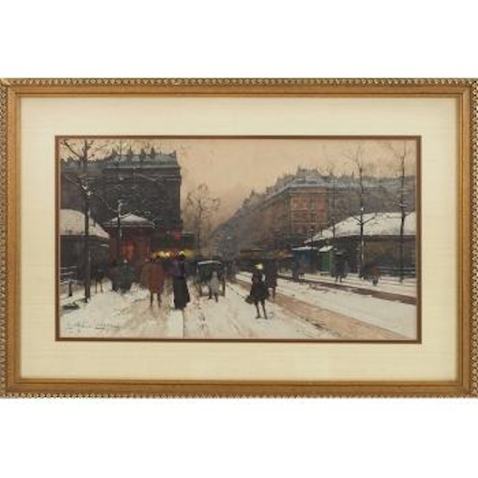 Street Scene by Eugene Galien-Laloue