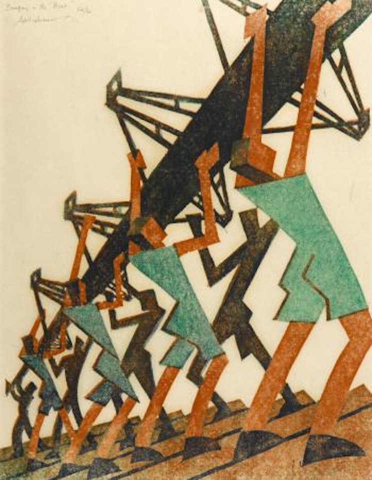 Bringing in the Boat (Coppel SA 24) by Sybil Andrews