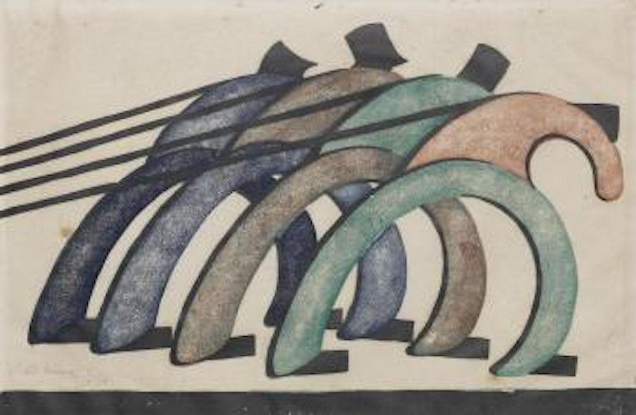 Haulers (Coppel SA 4) by Sybil Andrews