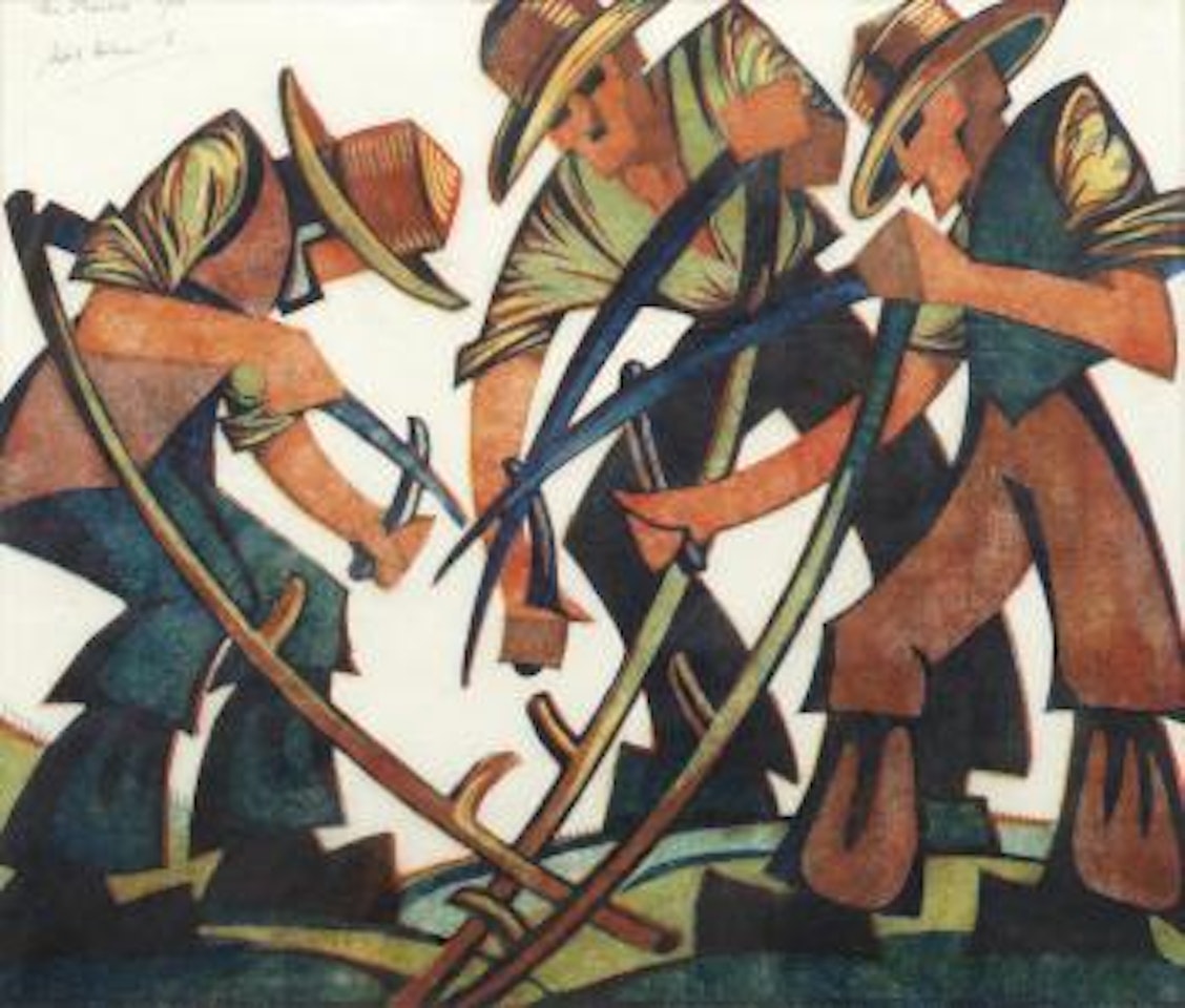 Mowers (Coppel SA 39) by Sybil Andrews