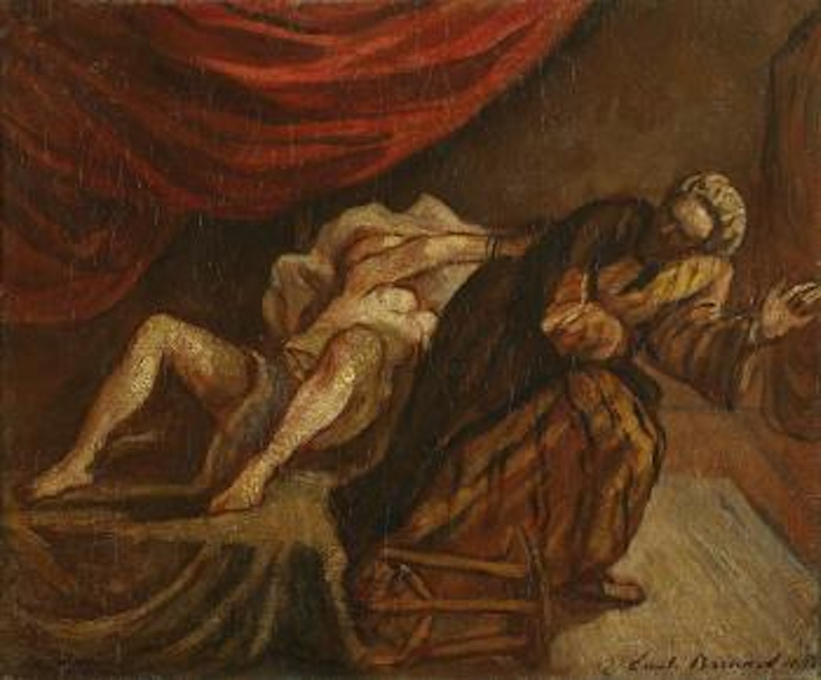 Joseph und die Frau des Potiphar by Emile Bernard