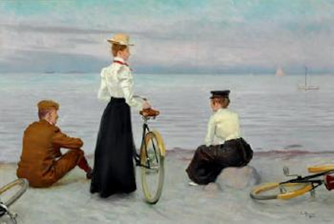 L'heure bleu by Paul Fischer