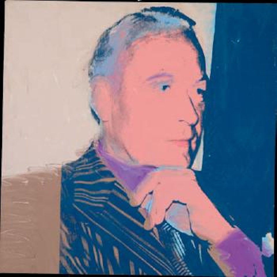 Portrait of Hans Preben Smith by Andy Warhol