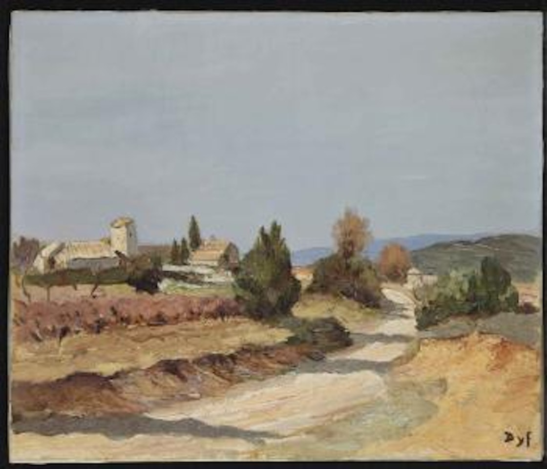 Draille d'Eygalières by Marcel Dyf