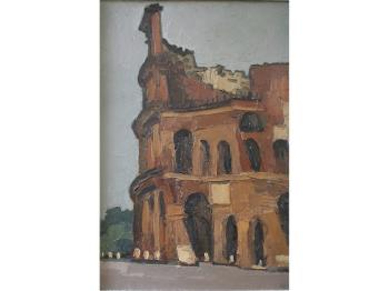 The Colosseum, Rome by Kyffin Williams