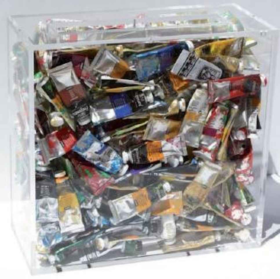 Poubelle de tubes by Arman