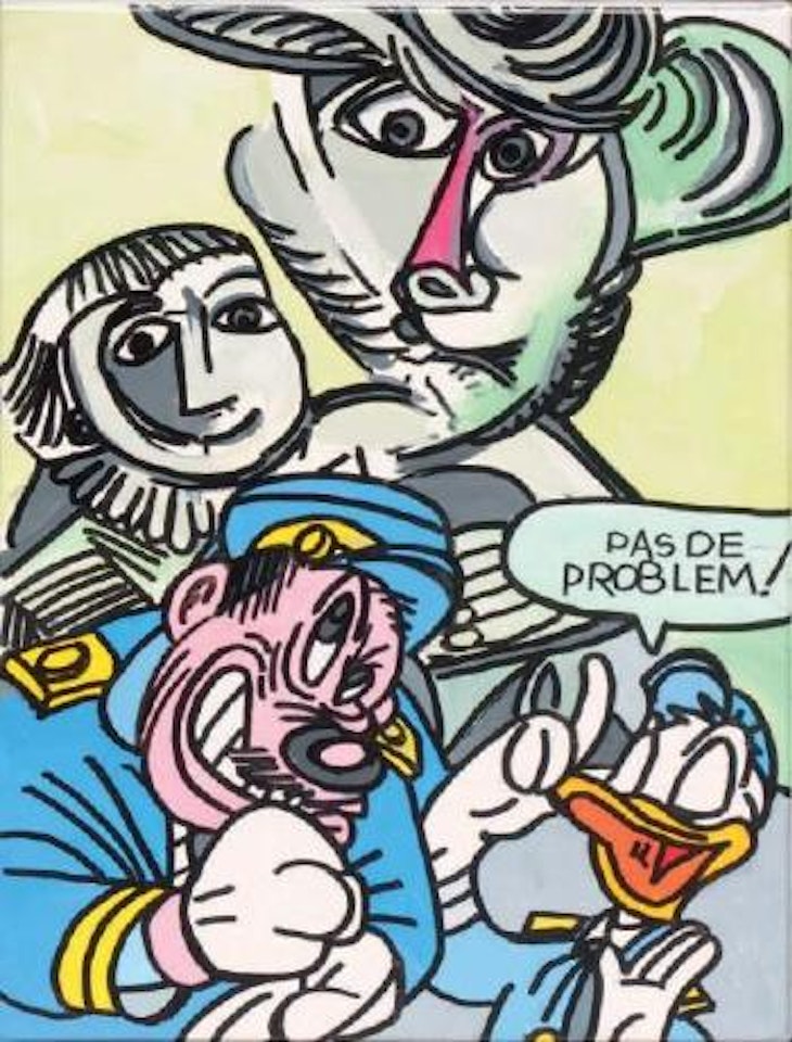 Pas de problem, hommage à Picasso by Erro