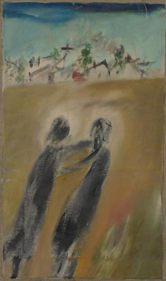 Couple at Wail, Wimmera by Sidney Nolan