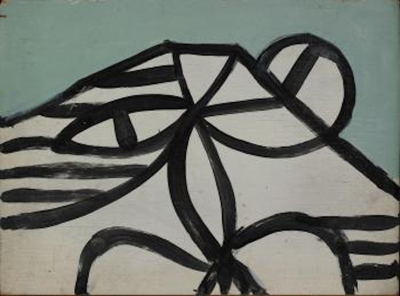 Icare tent and eyes, Luna Park by Sidney Nolan