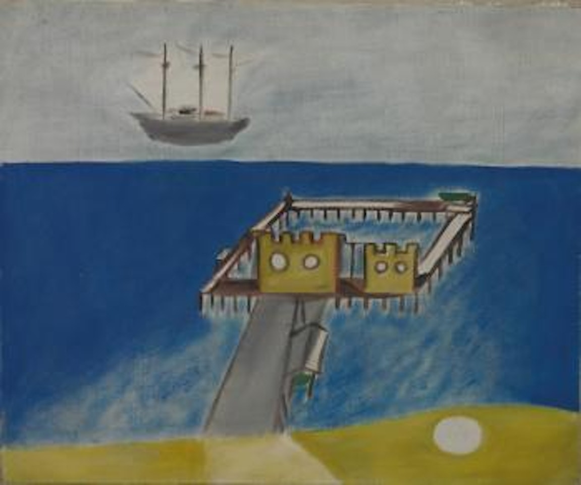 Mirage, St Kilda Pier by Sidney Nolan
