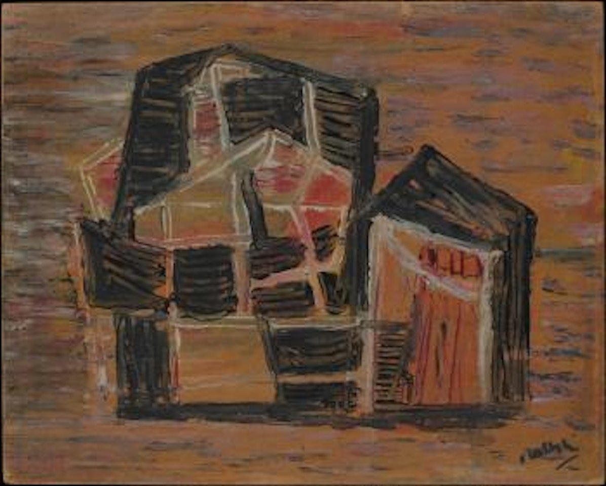 Tent abstract by Sidney Nolan