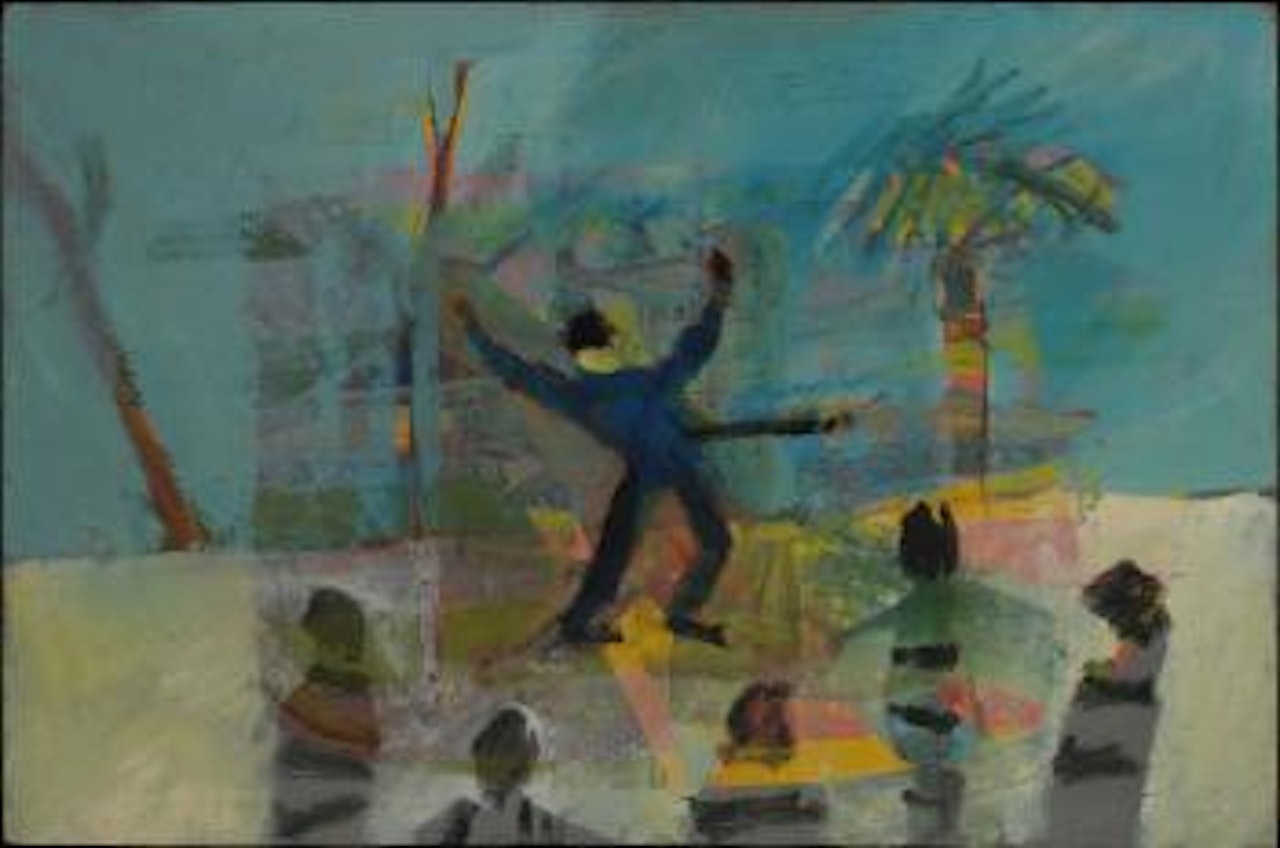 The spearing of Captain Fraser by Sidney Nolan