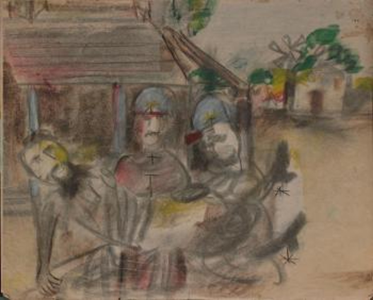 Kelly and Lonigan by Sidney Nolan