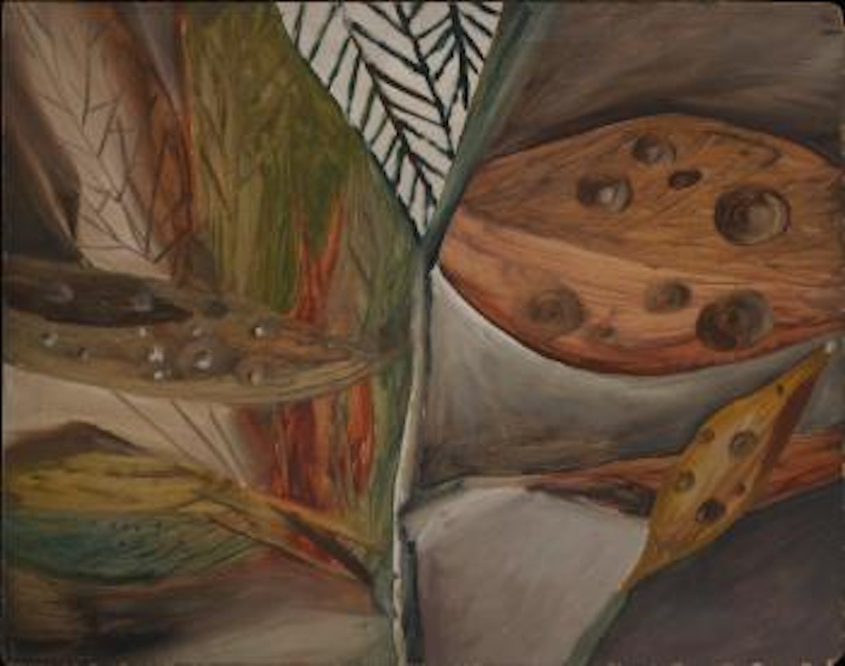 Desert foliage by Sidney Nolan