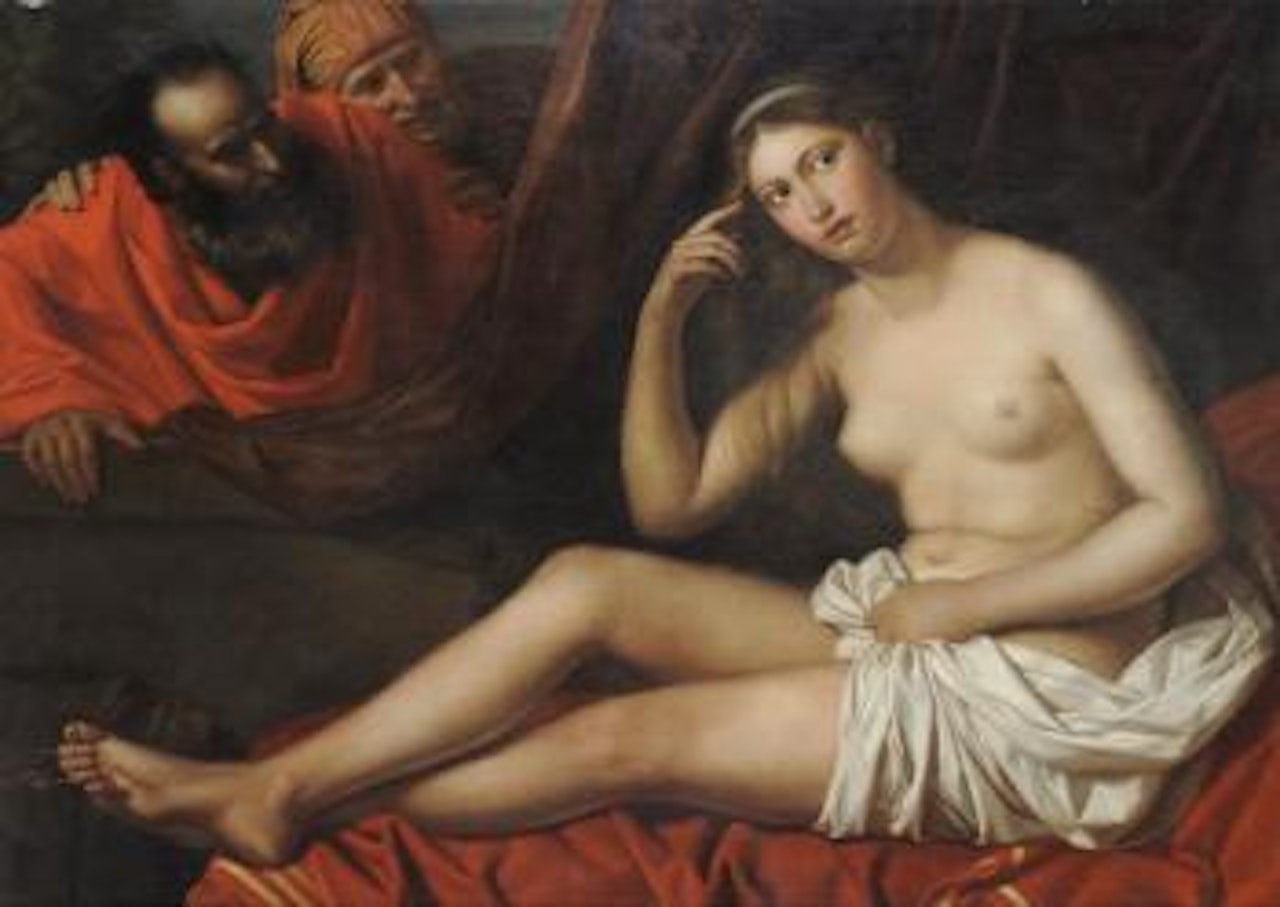 Susanna and the Elders by Italian School