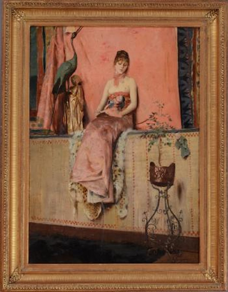 The Japanese doll by Georges Antoine Rochegrosse
