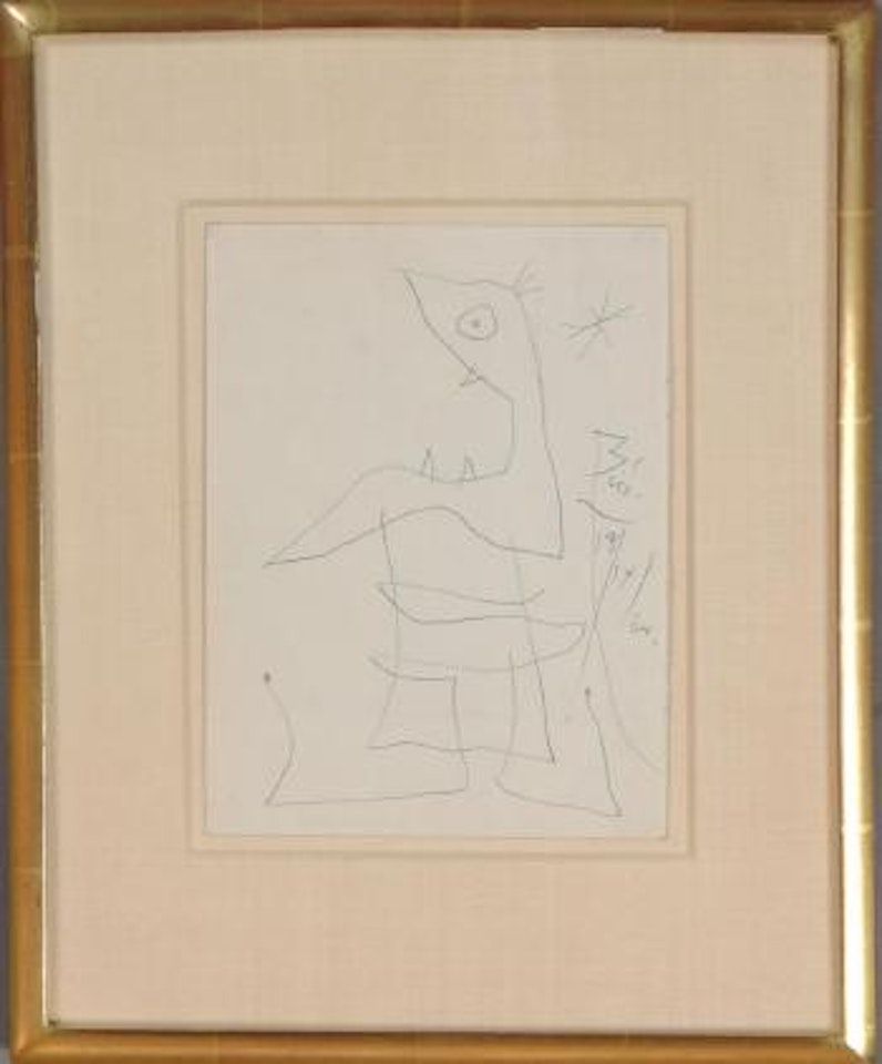 Untitled (Bird) by Joan Miró