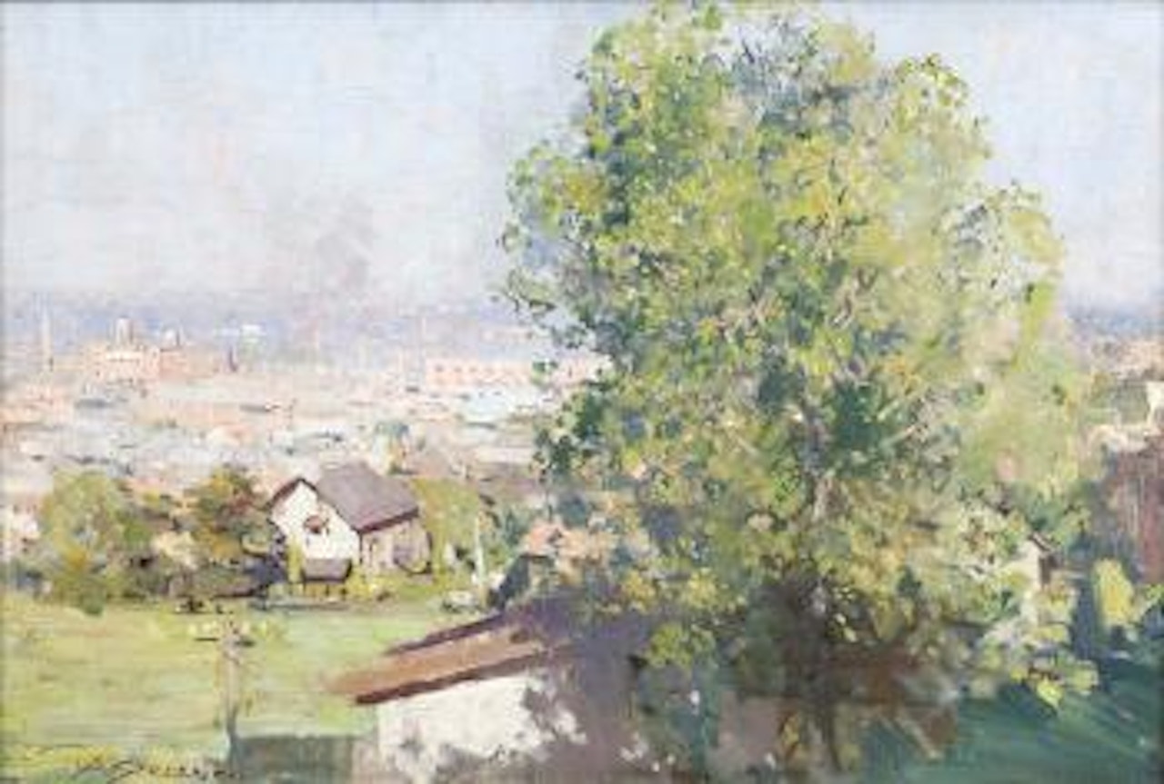 Richmond from Fairlea House by Arthur Ernest Streeton