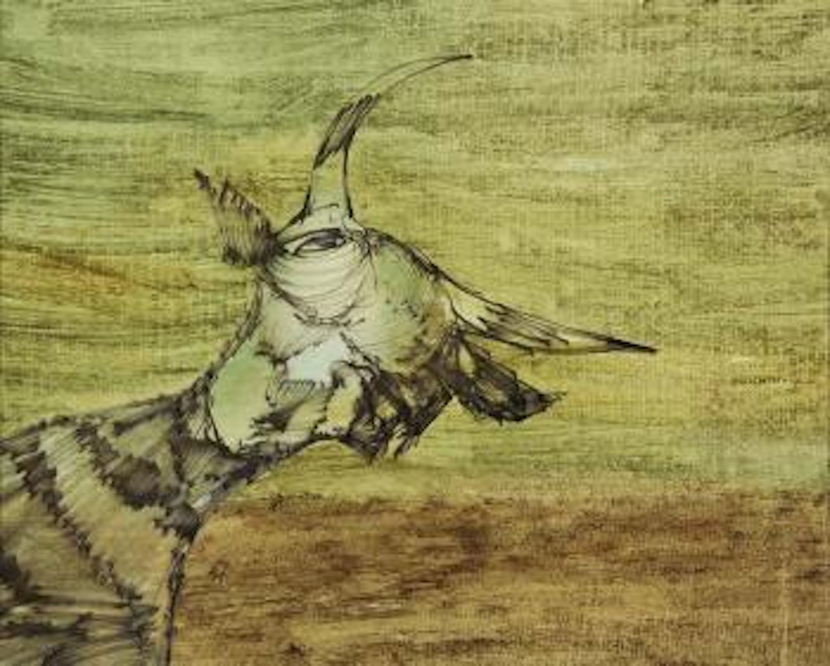 Horned drought by Sidney Nolan