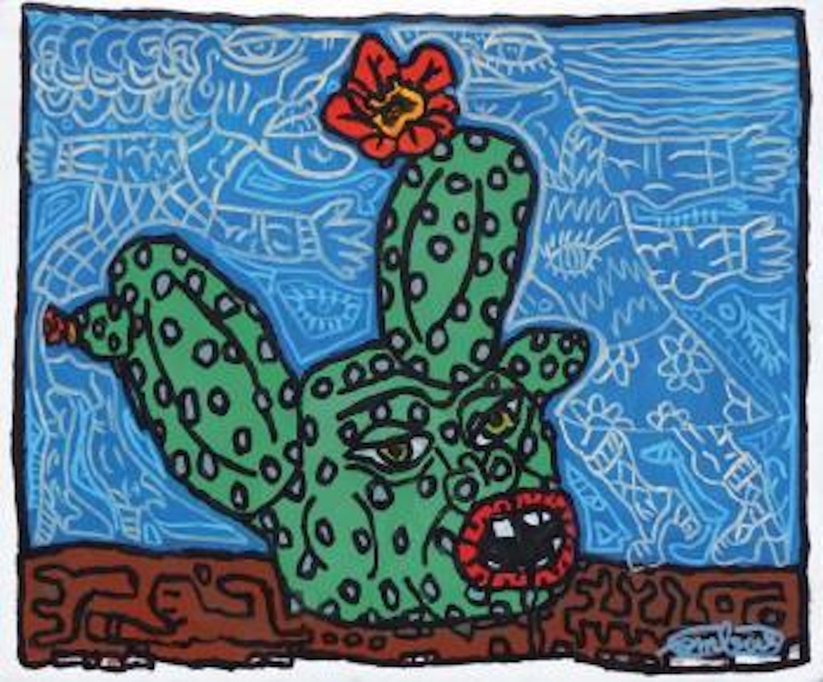 Le cactus nerveux by Robert Combas