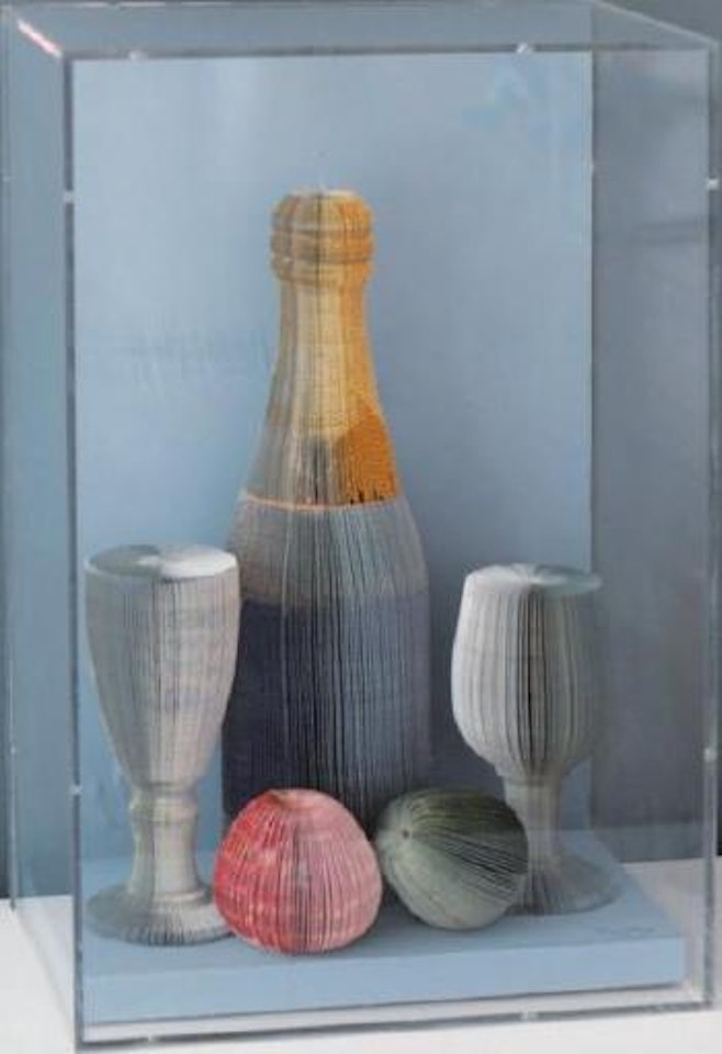 Nature morte à la bouteille de champagne by Pavlos Dionyssopoulos