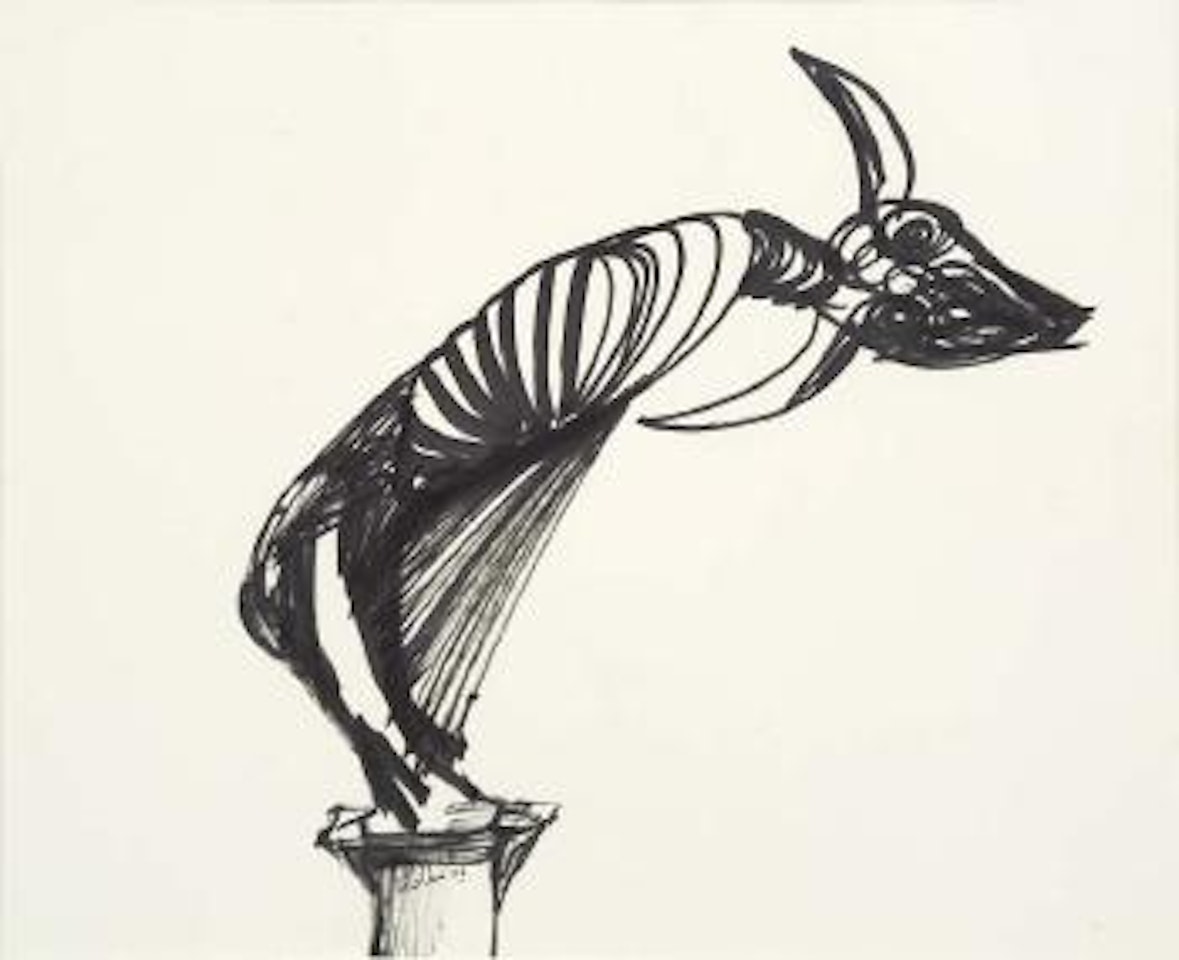 Drought sculpture I by Sidney Nolan