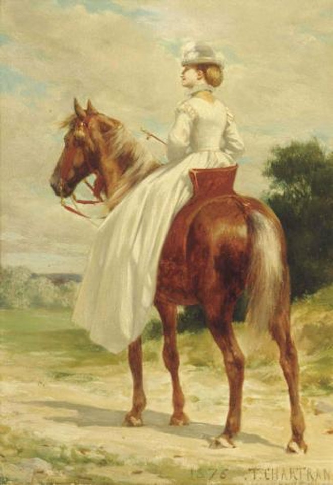 A morning ride by Theobald Chartran
