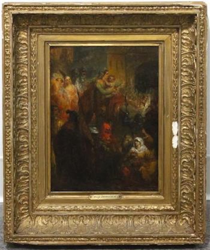 Adoration by Eugene Delacroix