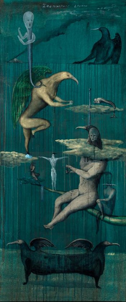 Zoomorphic lounge by Bill Hammond