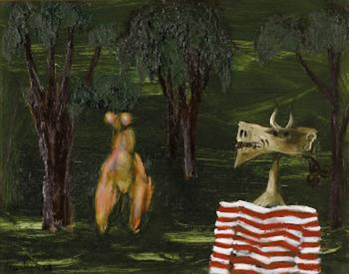 Convict dreaming by Albert Tucker