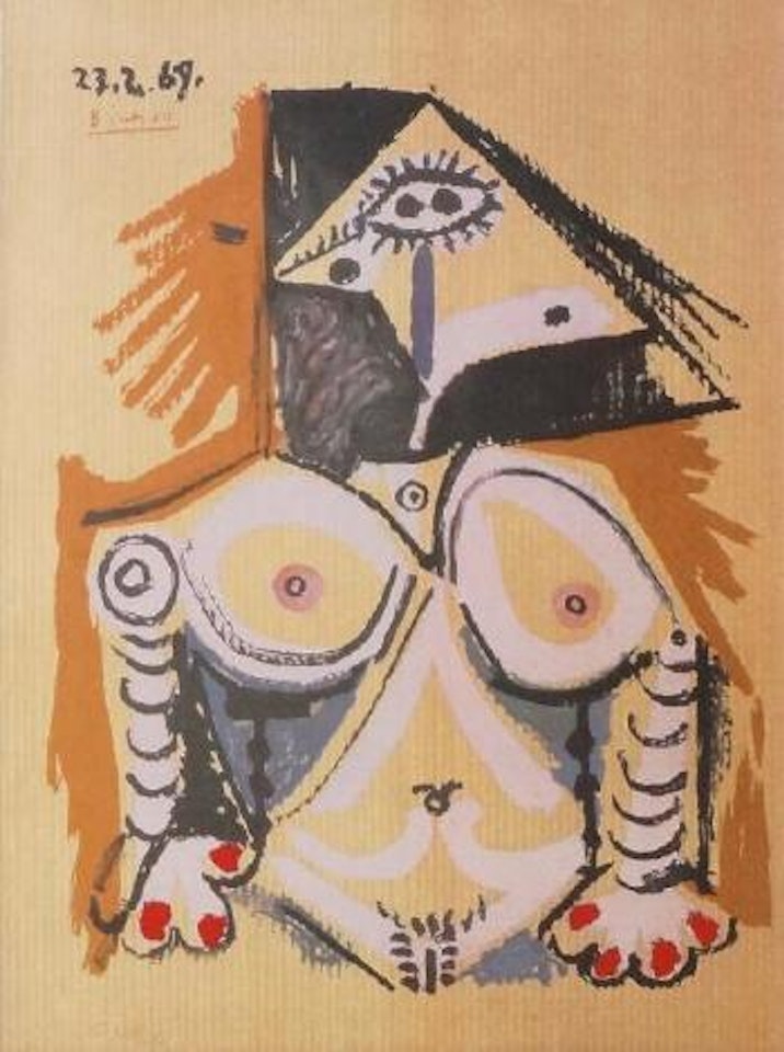 Femme Nue, Portraits Imaginaires by Pablo Picasso